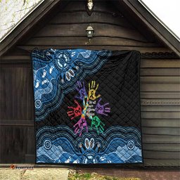 Autism Awareness Australia Indigenous Quilt We All Have Different Abilities LT14