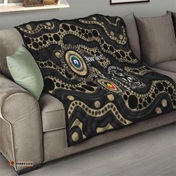 Collingwood NAIDOC Week 2026 Personalised Quilt 50 Years of Deadly Aboriginal Art LT14