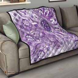 Australia Epilepsy Awareness Indigenous Quilt Butterfly Aboriginal Art LT7