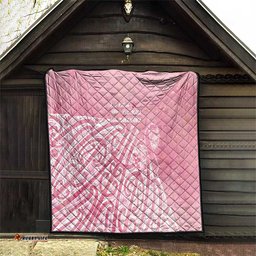 Breast Cancer Awareness Maori Quilt Kia Kaha Kia Maia Kia Manawanui LT7