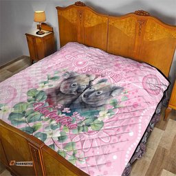 Australia Koala Valentine's Day Quilt Koalified To Be Your Valentine LT14