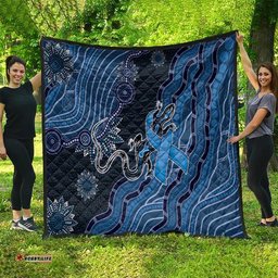 Autism Awareness Quilt Hope Ribbon And Aboriginal Patterns DT05