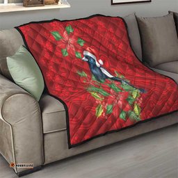 Australian Magpie Quilt Aboriginal Inspired Christmas LT9