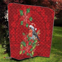 Australian Scarlet Robin Quilt Aboriginal Inspired Christmas LT9