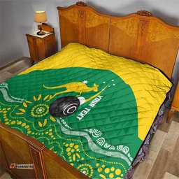 Custom Bowls Australia Quilt Aussie Kangaroo Aboriginal Art LT14