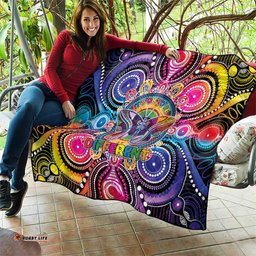 Australia Indigenous Autism Awareness Quilt Its Okay To Be Different LT05