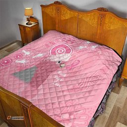 Australia Breast Cancer Awareness Quilt Galah Faith Hope Love Pink Month LT14