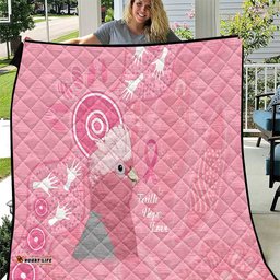 Australia Breast Cancer Awareness Quilt Galah Faith Hope Love Pink Month LT14