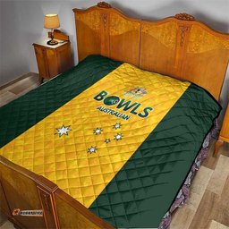Australian Lawn Bowls Quilt Aussie Minimalist Style LT9