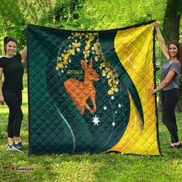 Australia Day Quilt Kangaroo National Color LT7