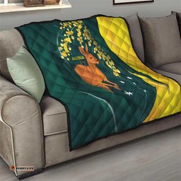 Australia Day Quilt Kangaroo National Color LT7