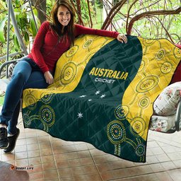 Australia Cricket Quilt Aussies Champions LT01