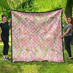 Australia Galah Cockatoo Quilt Eolophus Soseicapilla Couple Seamless Style LT14