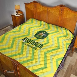 Australia Socceroos 2025 Quilt Forever Golden LT01