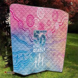 Australia NAIDOC Week 2026 50 Years Deadly Quilt Celestial Glows LT7