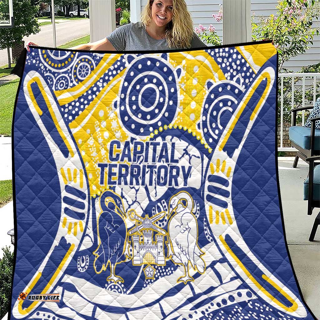 Australian Capital Territory Quilt For The King The Law And The People LT9