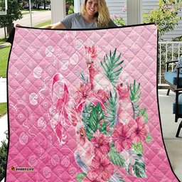 Australia Cockatoos Breast Cancer Quilt Faith Hope Love LT05