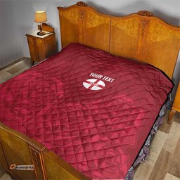 Custom England Rugby 2025 Quilt Go Champions Red Rose LT14