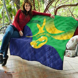 Australia Christmas Island Quilt Wilayah Pulau Krismas Flag Color LT14