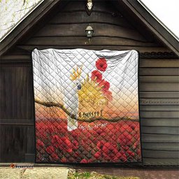 Australia Cockatoo ANZAC Day Quilt Lest We Forget LT05