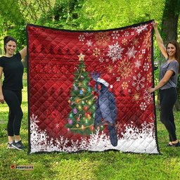Australia Palm Cockatoo Christmas Quilt Goliath Cockatoo Santa Merry Chrissie LT14