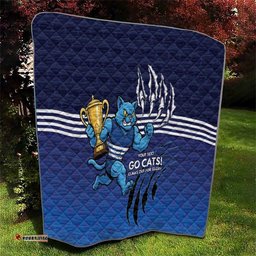 Personalised Geelong Pride Quilt Claws Out for Glory LT9
