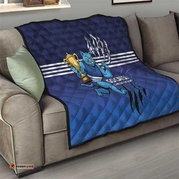 Personalised Geelong Pride Quilt Claws Out for Glory LT9