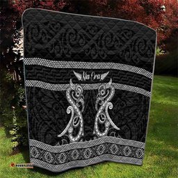 Kia Ora New Zealand Quilt Maori Language Week Pango Taniko Motif LT14