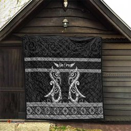 Kia Ora New Zealand Quilt Maori Language Week Pango Taniko Motif LT14