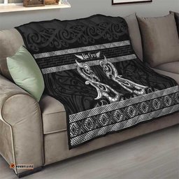 Kia Ora New Zealand Quilt Maori Language Week Pango Taniko Motif LT14