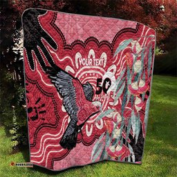 Personalised Australia Galah NAIDOC Week 2026 Quilt 50 Years of Deadly Aboriginal Art LT14
