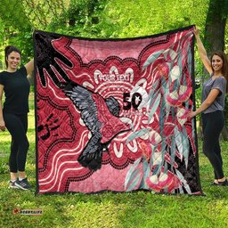Personalised Australia Galah NAIDOC Week 2026 Quilt 50 Years of Deadly Aboriginal Art LT14