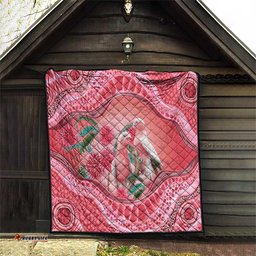 Indigenous Pink Galah Australia Quilt Australian Hakea Aboriginal Art Proud LT14