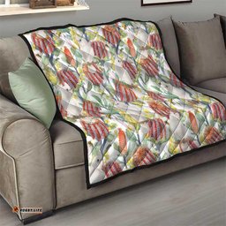 Little Corella Australia Cockatoo Quilt Cacatua Sanguinea Banksia Seamless White LT14