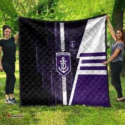 Fremantle Dockers Quilt Modern Geometric Sports Graphic Style TS04
