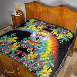 LGBTQ Koala Gay Quilt Aussie Koala Bear Ekoalaty LT9