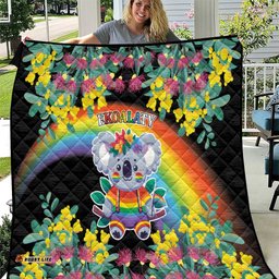 LGBTQ Koala Gay Quilt Aussie Koala Bear Ekoalaty LT9