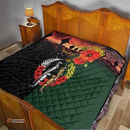 New Zealand and Australia ANZAC Day Quilt Lest We Forget Indigenous and Maori Pattern LT03