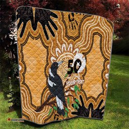 Personalised Australia Magpie NAIDOC Week 2026 Quilt 50 Years of Deadly Aboriginal Art LT14