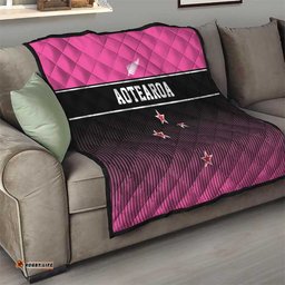 New Zealand Women Cricket Quilt Pink Simple Style LT05