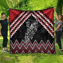 New Zealand Christmas Taniko Poutama Quilt Mountainscape Maori Fern LT7