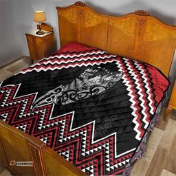 New Zealand Christmas Taniko Poutama Quilt Mountainscape Maori Fern LT7
