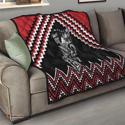 New Zealand Christmas Taniko Poutama Quilt Mountainscape Maori Fern LT7