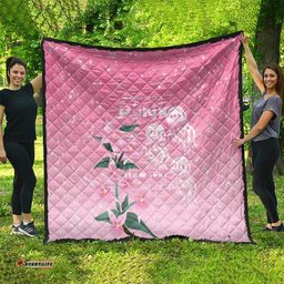Personalised Pink Boronia of Hope Quilt Australias Fight Against Breast Cancer LT9
