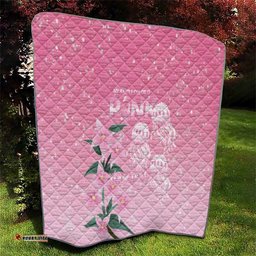 Personalised Pink Boronia of Hope Quilt Australias Fight Against Breast Cancer LT9