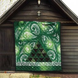 Matariki New Zealand Quilt NZ Niho Taniwha Maori New Year Green Galaxy LT14