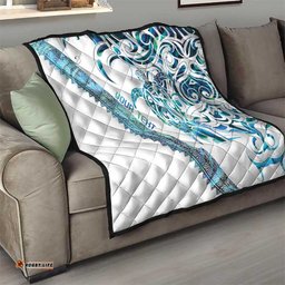 Kahui Whetu Paua shell Kowhaiwhai Taniko Personalised Quilt Turtle Tattoo Maori Tribal Style LT9