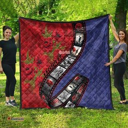 Personalised ANZAC Spirit 1915-2026 Filmstrip Tribute Quilt Lest We Forget 25 April LT9