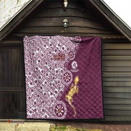 Manly Warringah Sea Eagles NAIDOC Week 2026 Quilt Aboriginal Lizard Dot Painting - 50 Years of Deadly TS04