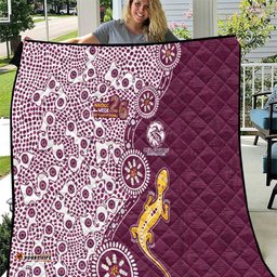 Manly Warringah Sea Eagles NAIDOC Week 2026 Quilt Aboriginal Lizard Dot Painting - 50 Years of Deadly TS04